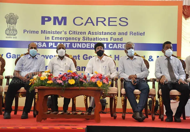 Prime Minister Narendra Modi opens oxygen plants